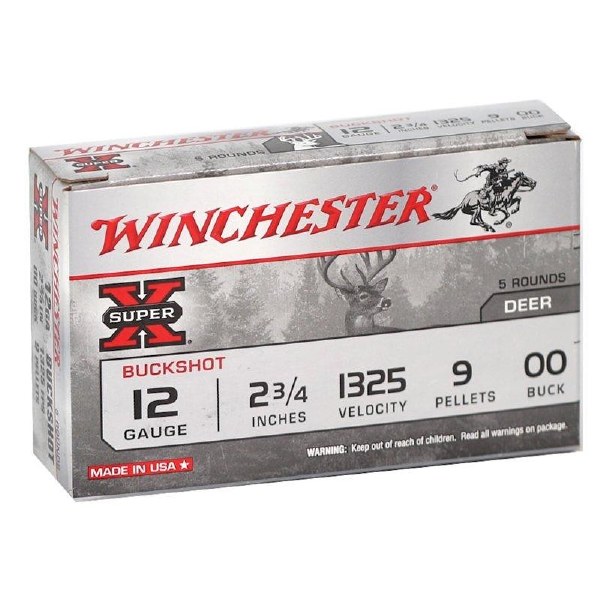 Winchester Super X 12Ga 2 3/4in 00buck