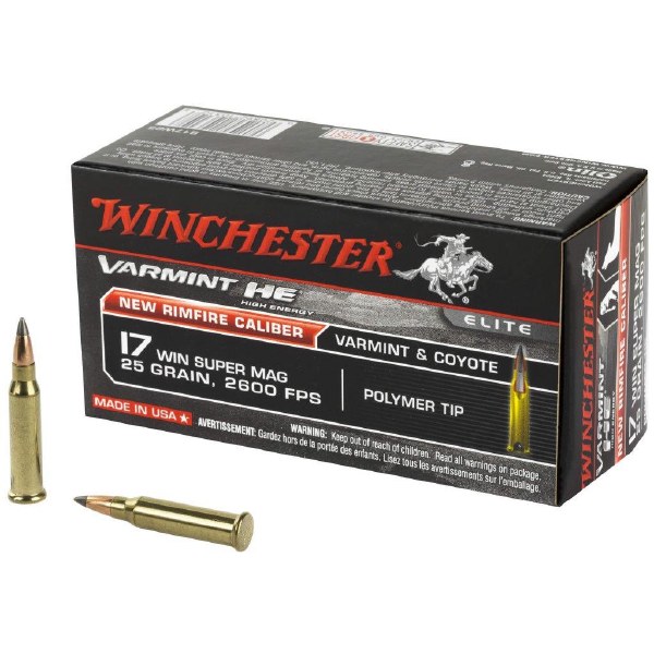 Winchester Varmint HV 17 Win Super Mag 20gr