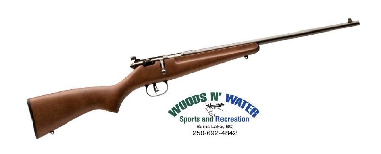 Savage Rascal 22LR Bolt Single Shot 16.125" Hardwood