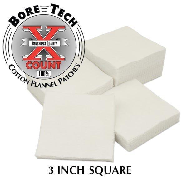 Bore Tech Patch 3" Square 500pk