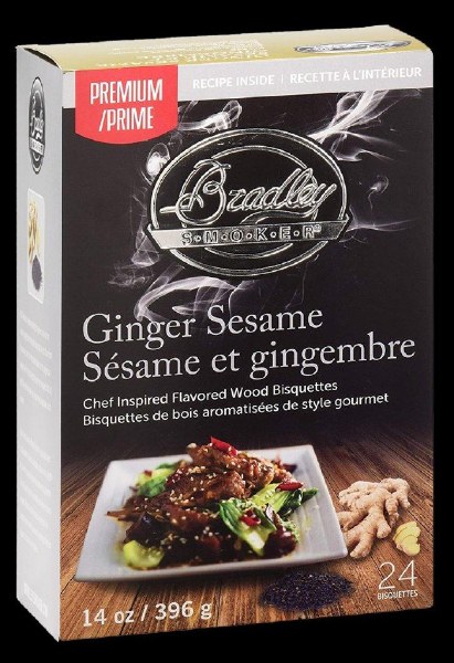 Bradley Smoker Bisquettes Ginger Sesame 48pk