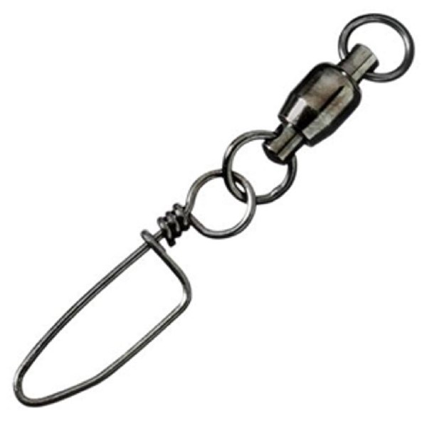 Angler Tackle F137-04 Ball Bearing Coastlock Snap #4 Nickle