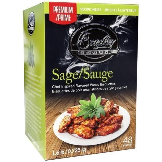 Bradley Smoker Bisquettes Sage 48pk