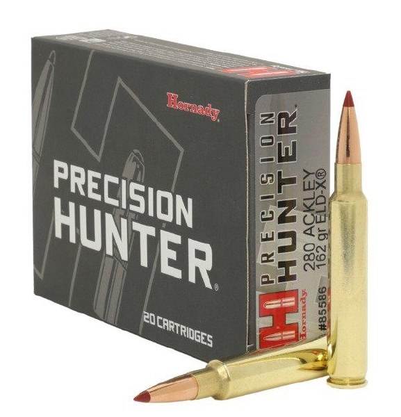 Hornady Precision Hunter 280 Ackley Imp. 162 gr ELD-X