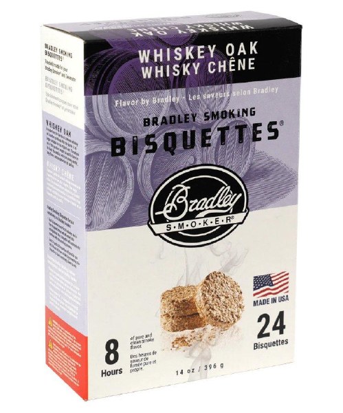 Bradley Smoker Bisquettes Whiskey Oak 24pk