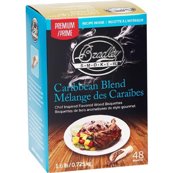 Bradley Smoker Bisquettes Caribbean Blend 48pk