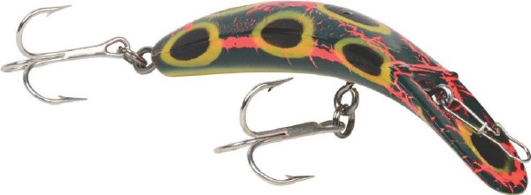 Yakima Bait Flatfish X-4 Metallic Silver Clown