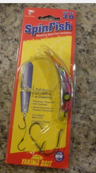 Yakima Spinfish 3" Silver Clown Shoes