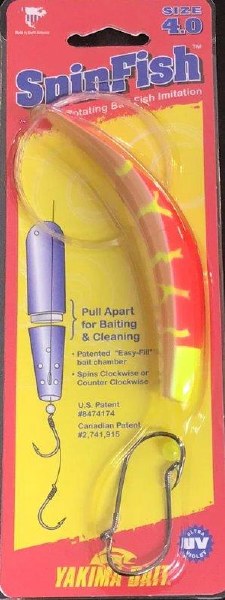 Yakima Spinfish 4" Gold Cow Girl