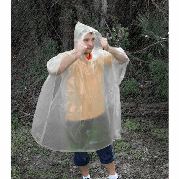 UST Emergency Poncho Clear