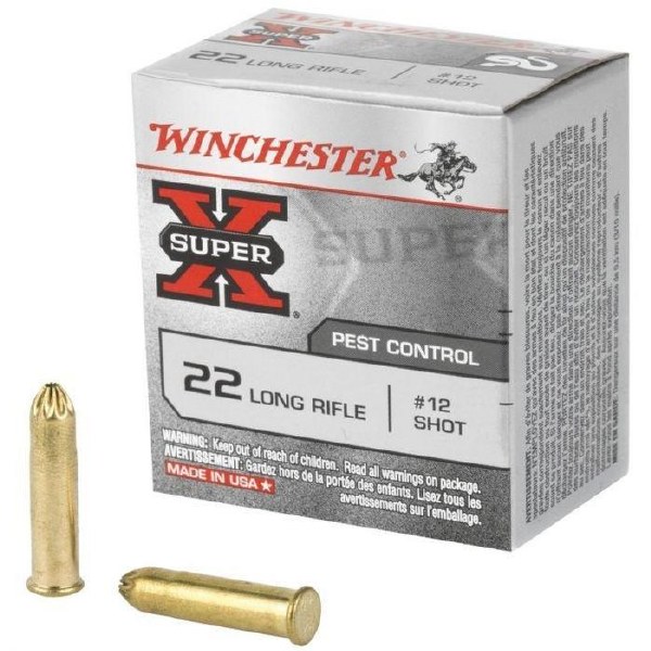 Winchester SuperX 22LR #12 Shot 50ct