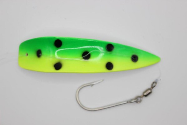 Hot Spot Apex 4" A4-405R Yellow/Green/Black Dots