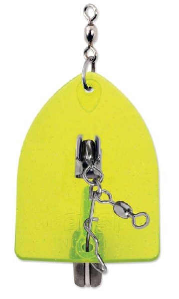 Luhr Jensen 1 Deep Six Chartruesse Crystal