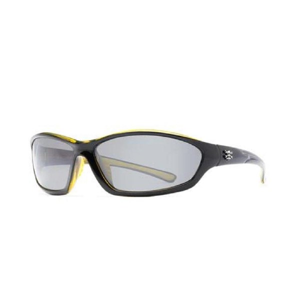 Calcutta Backspray Sunglasses Polarized Yellow Silver Mirror