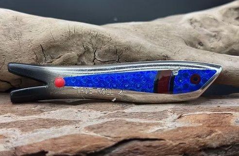 True Roll Lures Metallized Dark Blue