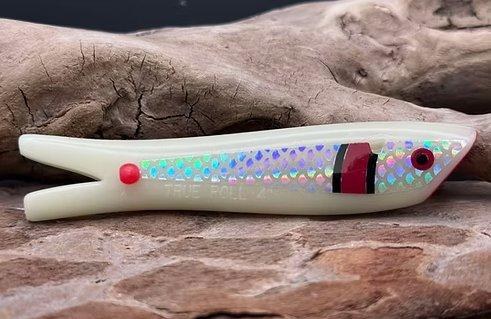 True Roll Lures UV Glow Gold/Silver Scale