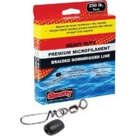 Scotty 2201K HD Braided Line 250lb 300 Ft w/Terminal Gear
