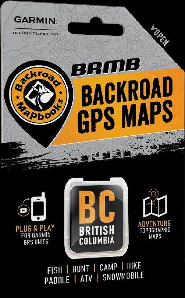 Backroad Mapbooks GPS for GARMIN