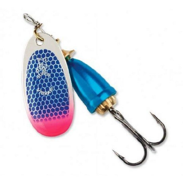 Blue Fox Classic Vibrax #3 Blue Scale Pink Tip UV 1/4oz