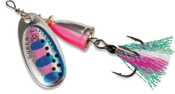 Blue Fox Classic Vibrax FoxTail #1 Rainbow Trout 1/8oz