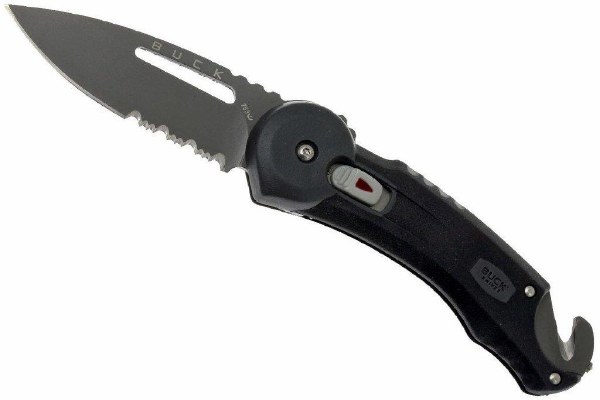 Buck Knife Redpoint Rescue Black 3047