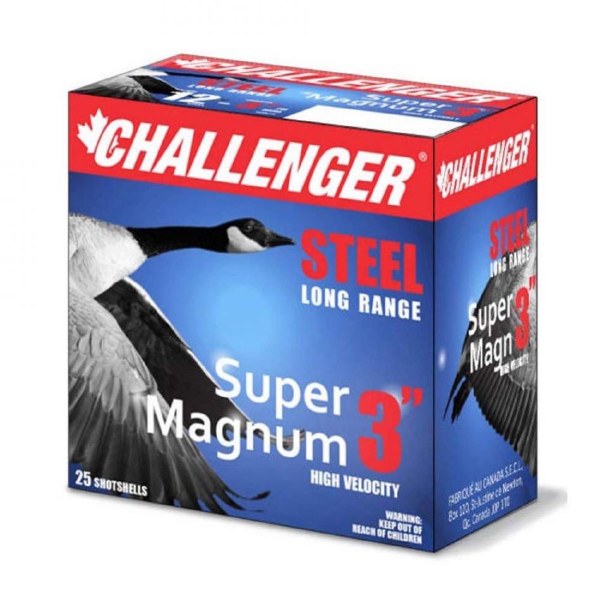 Challenger Super Magnum Steel BB 12ga 3" 1.125oz