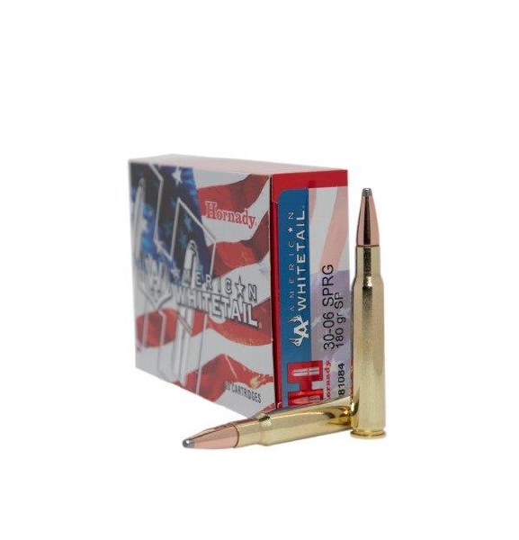 Hornady American Whitetail 30-06 Sprg 180gr SP 81084