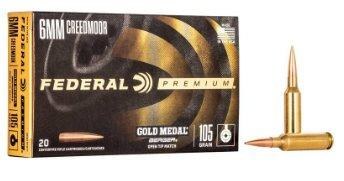 Federal Premium 6mm Creedmoor 105gr Berger Hybrid OTM