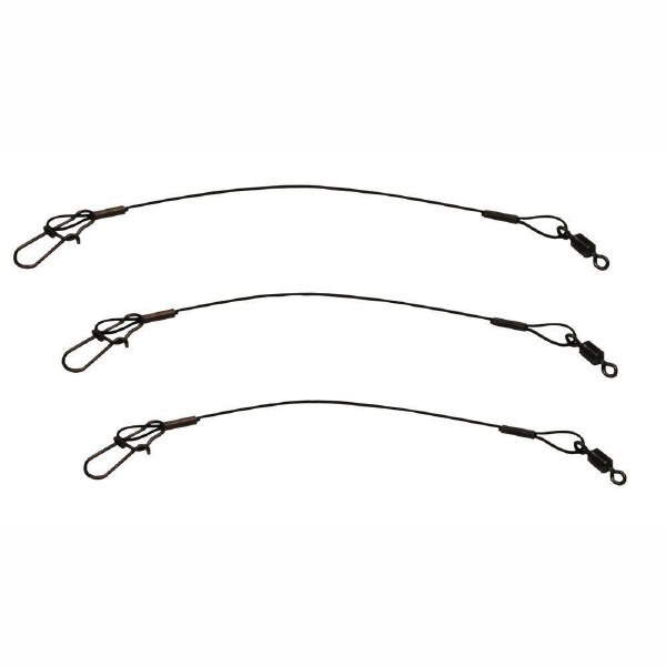 Angler Tackle Wire Leader 18" 30Lb 3pk