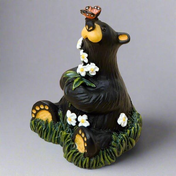 Bearfoots Figurine Rachel Flower Bear