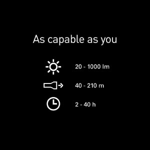 Additional picture of LedLenser P7R Flashlight 1000lm Rechargeable with Stand