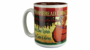 Additional picture of Rivers Edge Mug Moosehead Lodge Shoot The Bull 16oz