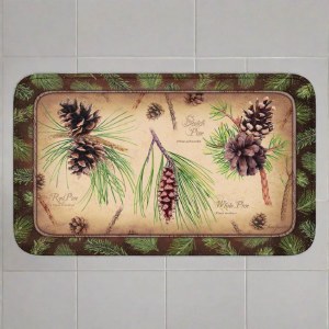 Rivers Edge Memory Foam Mat Pinecone