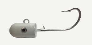 Gibbs Delta Bullet Jig Head 1oz White