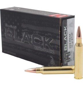 Hornady Black 223 Rem 75gr Boattail Hollow Point