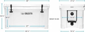 Additional picture of Calcutta Renegade Cooler White 75L