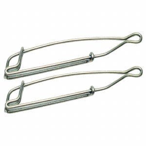 Scotty 1155 Trolling Snaps Nickel Silver Large