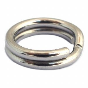 Angler Tackle F140-3 Stainless Split Ring Size 3 14pcs