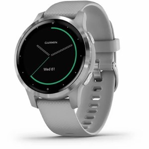 Garmin Vivoactive 4s Powder Gray Silver GPS Smartwatch
