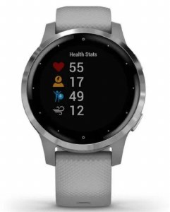 Additional picture of Garmin Vivoactive 4s Powder Gray Silver GPS Smartwatch