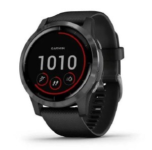 Additional picture of Garmin Vivoactive 4s Powder Black Slate GPS Smartwatch