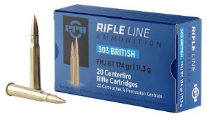 PPU 303 British 174gr FMJ BT