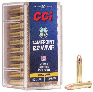 CCI 22 WMR Gamepoint 40gr JSP