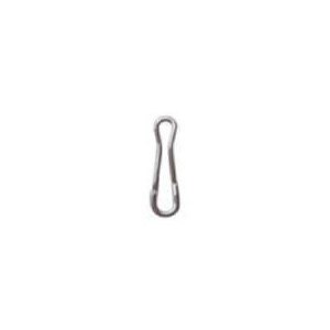 Amundson Scissor Hook Snap #6 34mm 150lb 20ct Silver
