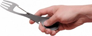 Additional picture of Kershaw Ration XL Spork Silver