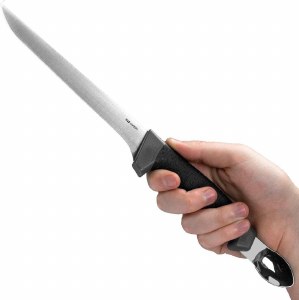 Additional picture of Kershaw Boning Knife 7" w/Spoon Hard Polymer Sheath 1243SHX