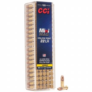 CCI Mini-Mag 22 LR HP 36gr 1260fps 100pk