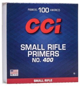 CCI Small Rifle Primers N0 400
