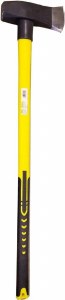 Additional picture of Shop Pro Splitting Maul 35.5" 8lb Fiberglass Handle Black Yellow