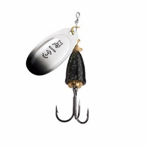 Blue Fox Classic Vibrax #3 Black Chartreuse Candyback 1/4oz